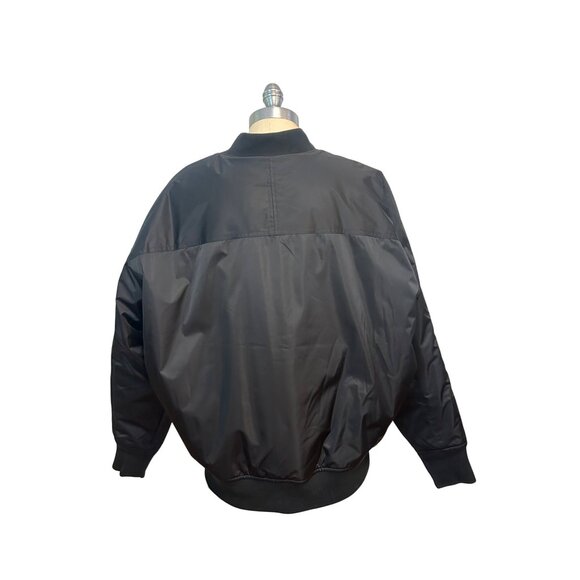 Athleta Sateen Bomber Jacket Coat size XL NWT $199 - Picture 4 of 7